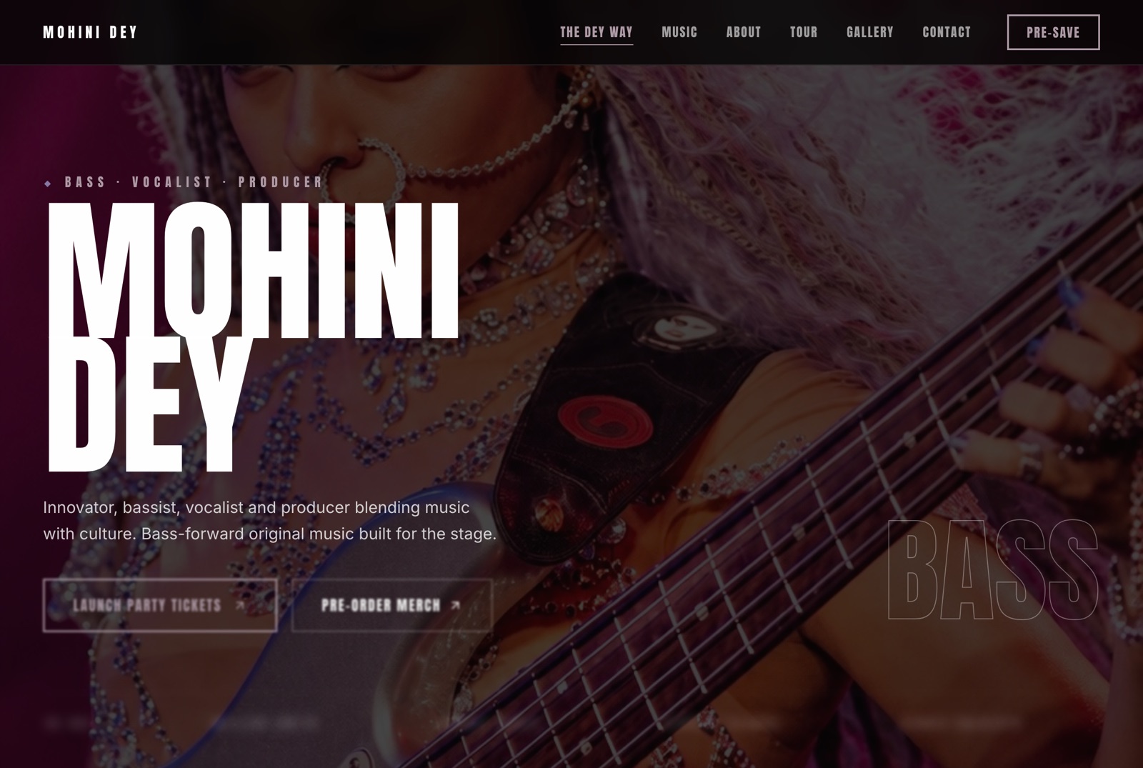 Mohini Dey artist site